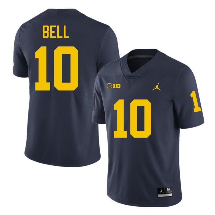 Kendrick Bell Michigan Jersey,Michigan Wolverines #10 Kendrick Bell College Football Jersey Youth-Navy